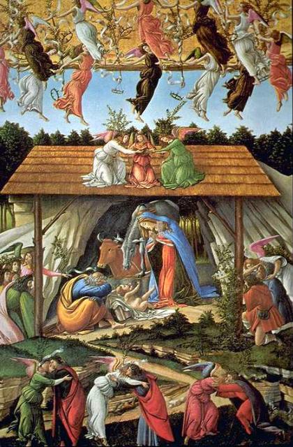 Natividad mística - Sandro Boticelli