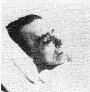 Rudolf Steiner en su lecho de muerte