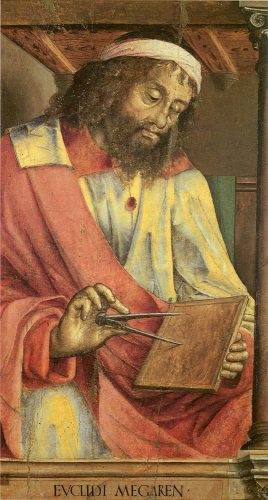 Euclides de Megara - Justus Van Gent (c. 1474)