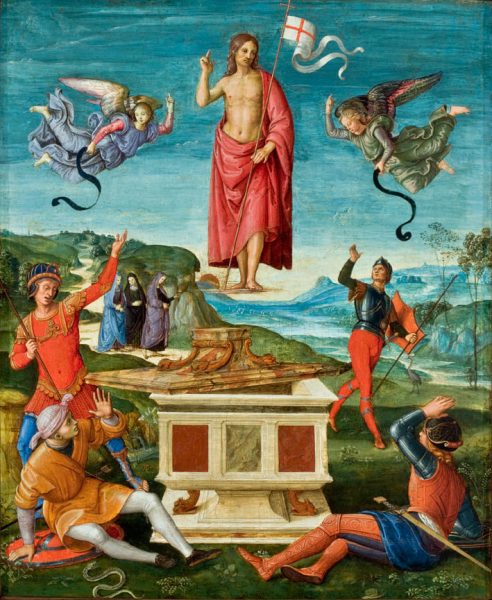 La Resurrección de Cristo - Rafael Sanzio